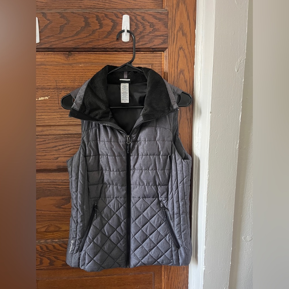 Champion Dark Gray Quilted Vest